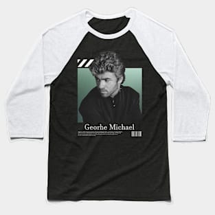 George Michael Baseball T-Shirt